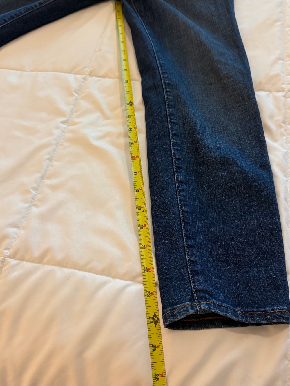 J. Crew Indigo Blue Curvy Toothpick Jeans - Picture 5 of 8